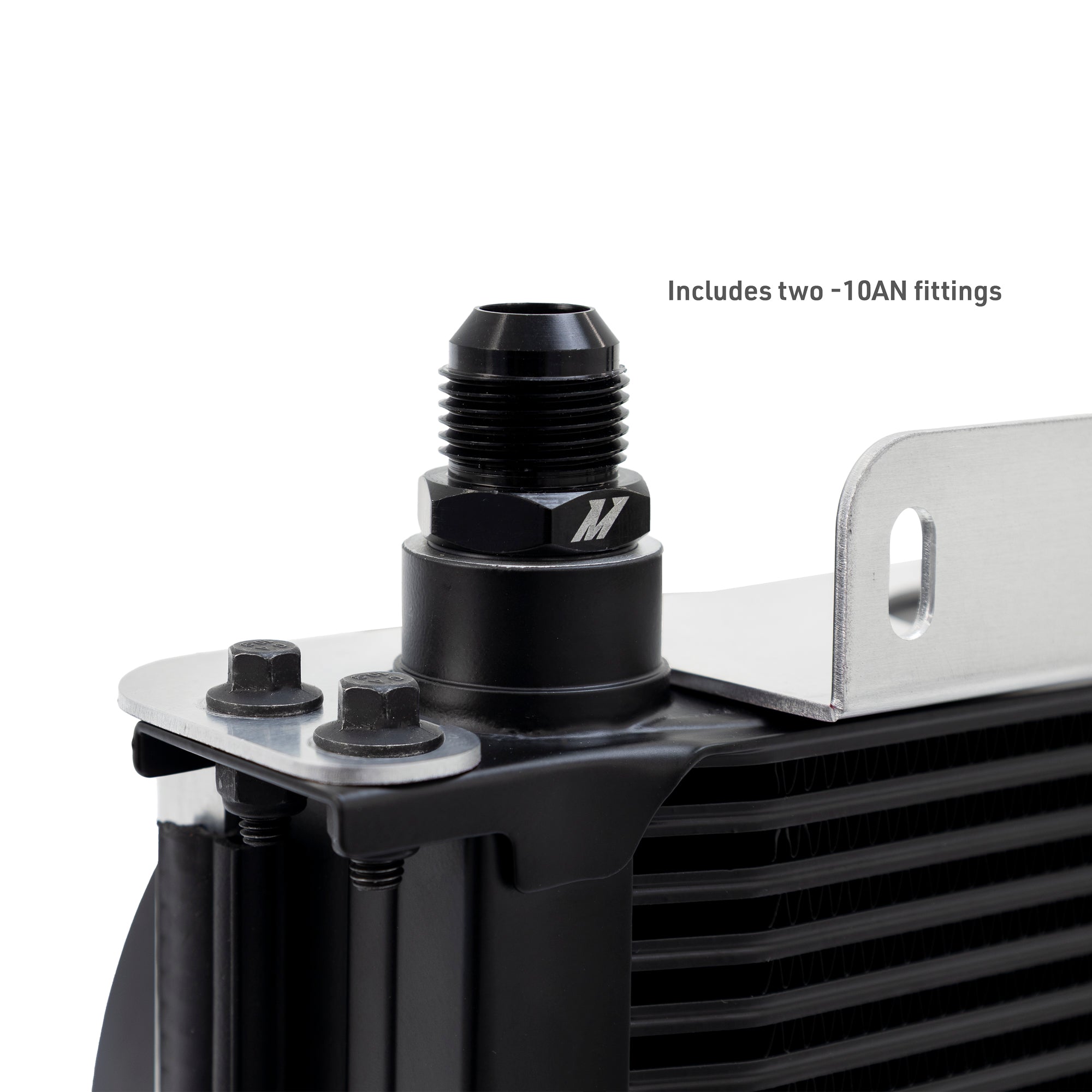 Universal Oil Cooler Kit, 19-Row Cooler + 2x 5" Fans - image 4