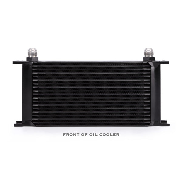 Universal 19 Row Oil Cooler, Silver - image 4