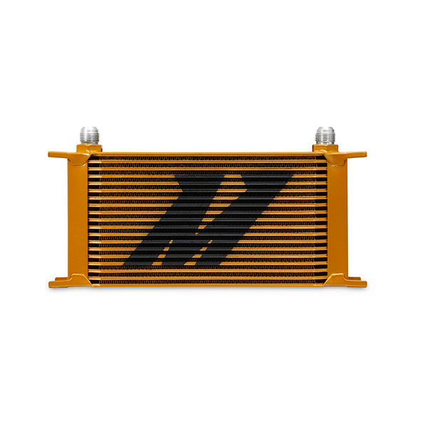 Universal 19 Row Oil Cooler, Gold - image 1