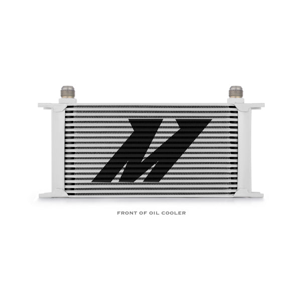 Universal 19 Row Oil Cooler, Silver - image 2