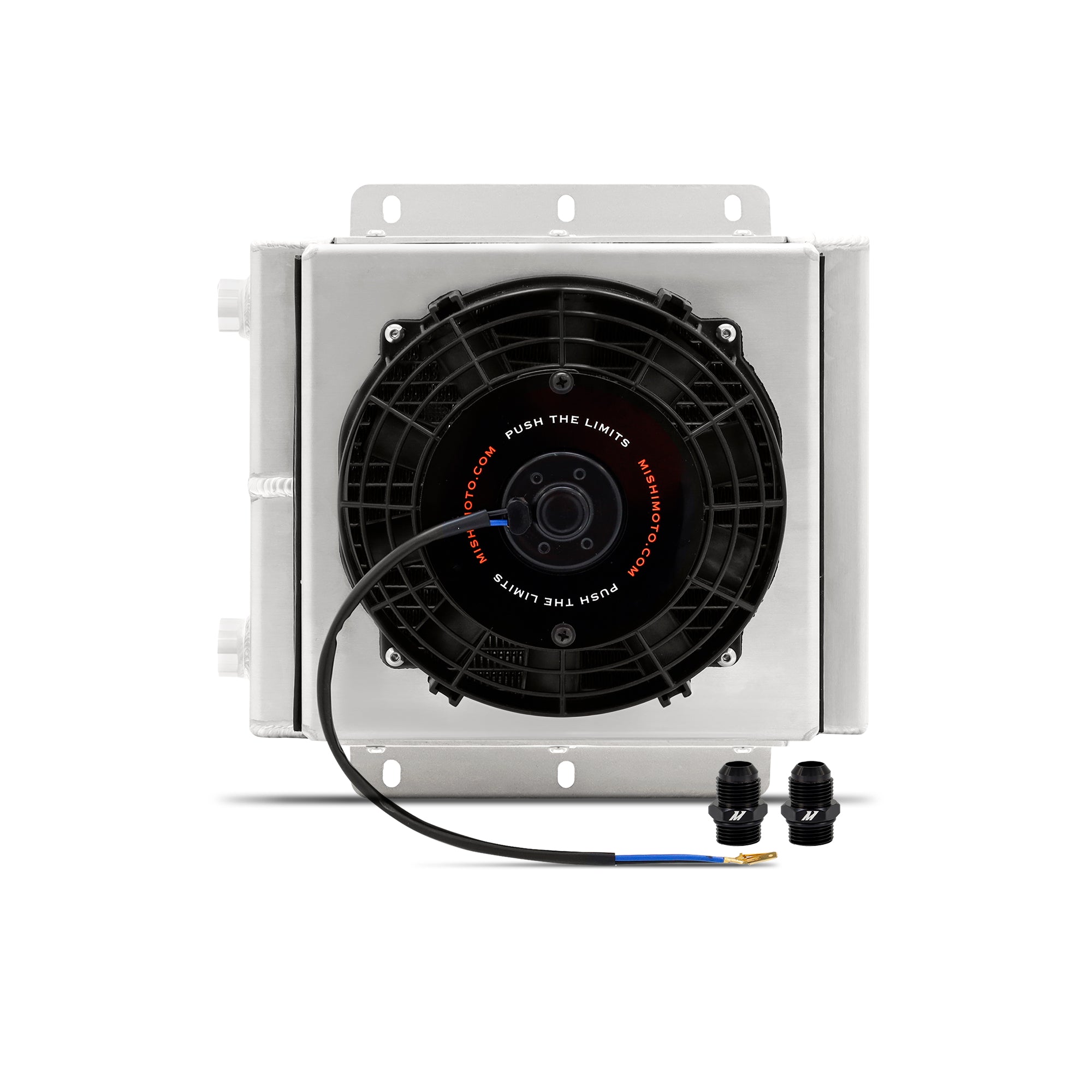 Universal Oil Cooler Kit, 23-Row Cooler + 1x8" Fan - image 1