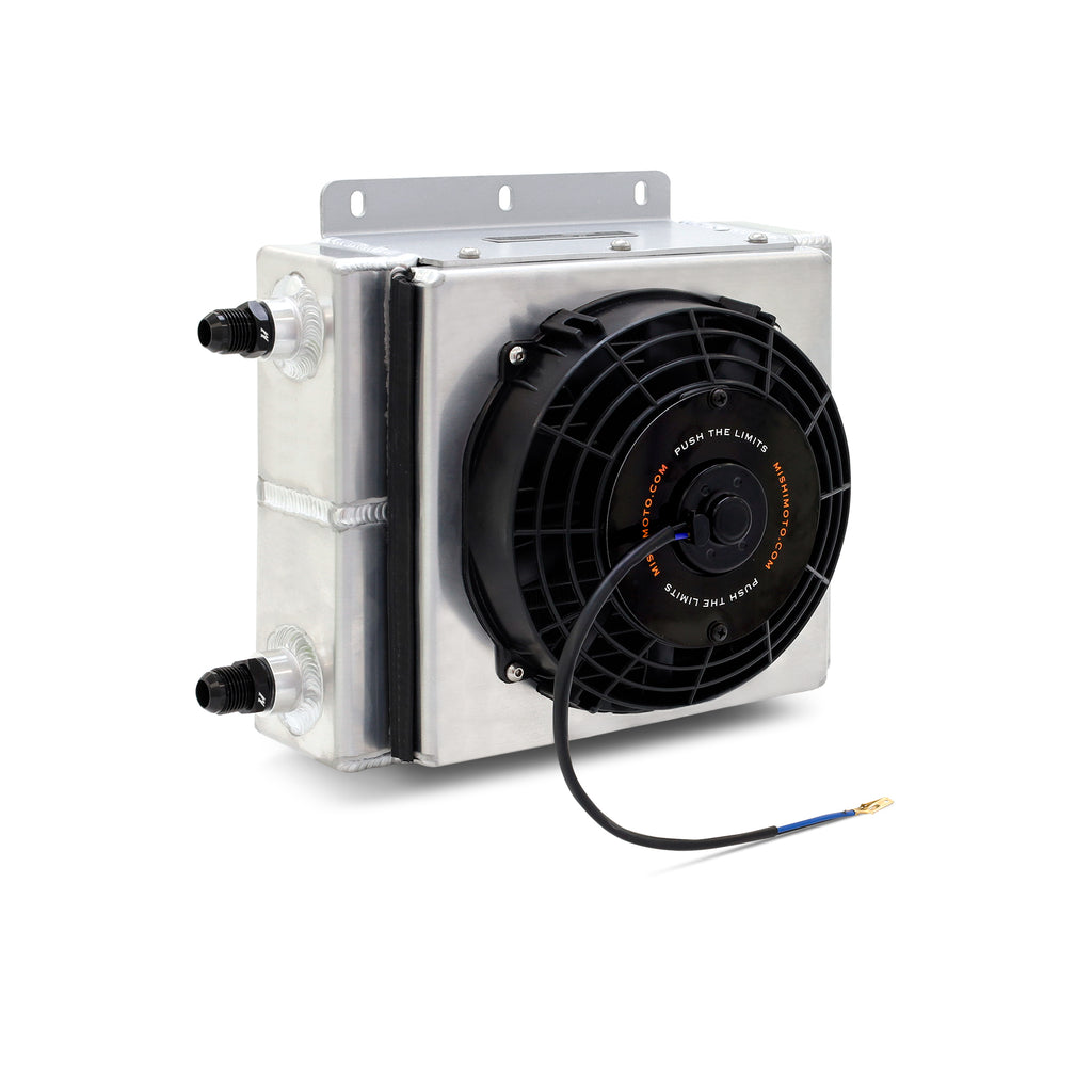 Universal Oil Cooler Kit, 23-Row Cooler + 1x8" Fan - image 2