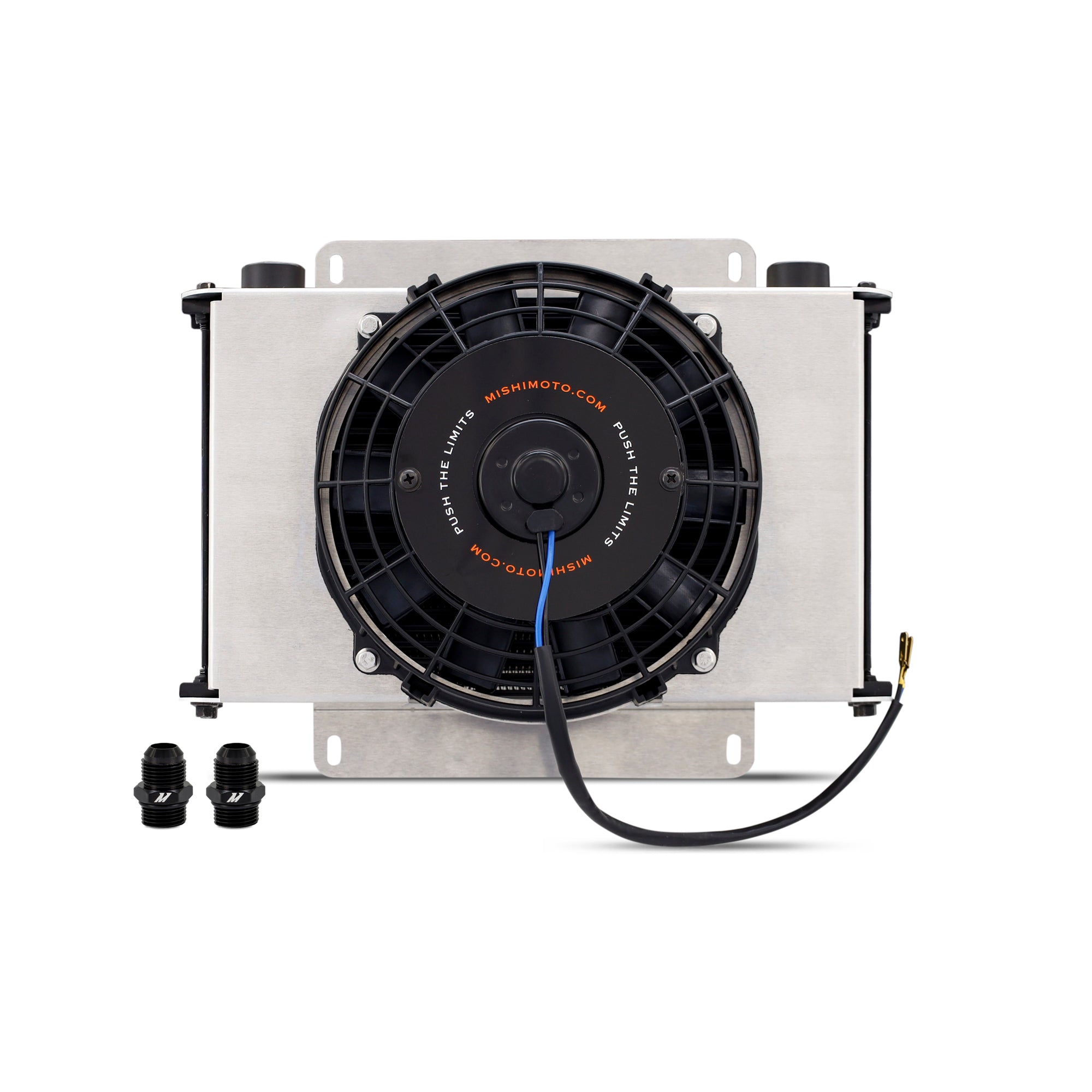 Universal Oil Cooler Kit, 25-Row Cooler + 1x 8" Fan - image 2