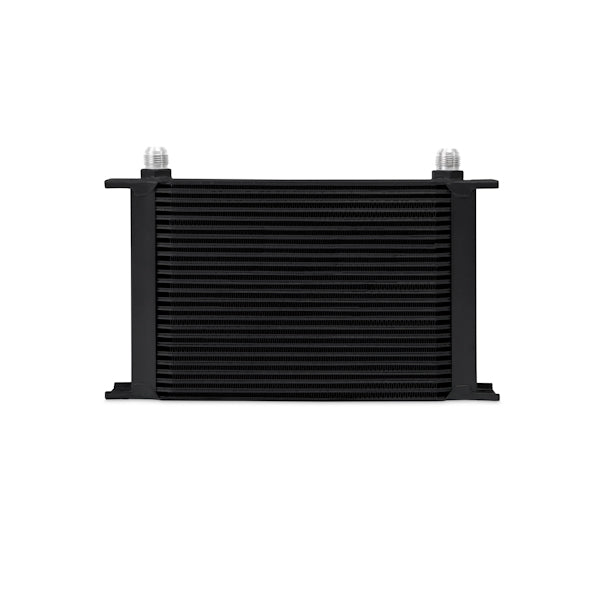 Universal 25-Row Oil Cooler, Black - image 1