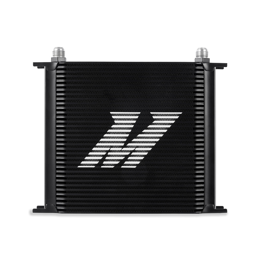 Universal 34-Row Oil Cooler, Black - image 1