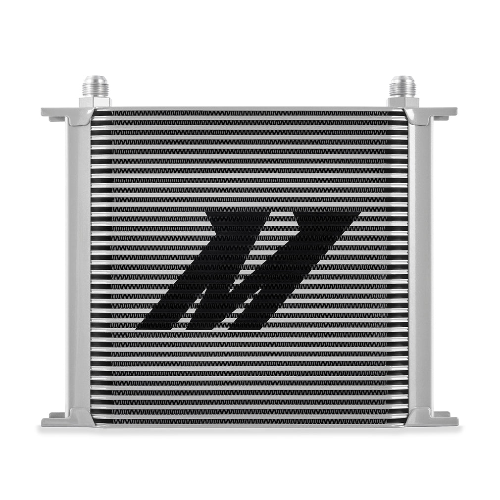 Universal 34-Row Oil Cooler, Silver - image 1