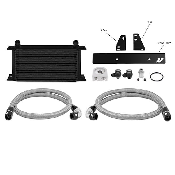Nissan 370Z Oil Cooler Kit, 2009-2020, Silver - image 7