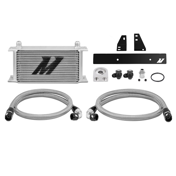 Nissan 370Z Oil Cooler Kit, 2009-2020, Silver - image 1