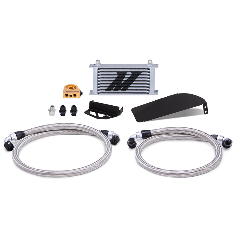 17-21 Honda Civic Type R Thermostatic Oil Cooler Kit, Silver - image 2