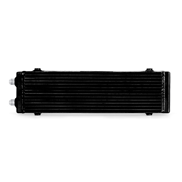 Universal Dual Pass Bar & Plate Oil Cooler, Large, Black - image 4