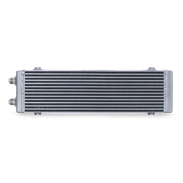 Universal Dual Pass Bar & Plate Oil Cooler, Large, Silver - image 4