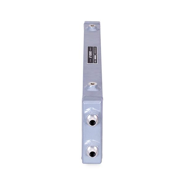 Universal Dual Pass Bar & Plate Oil Cooler, Large, Silver - image 5