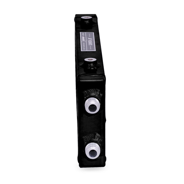 Universal Dual Pass Bar & Plate Oil Cooler, Medium, Black - image 5
