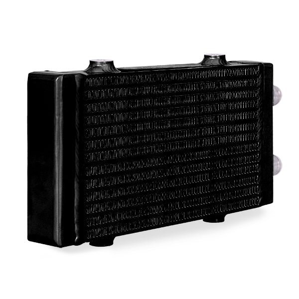 Universal Dual Pass Bar & Plate Oil Cooler, Small, Black - image 2