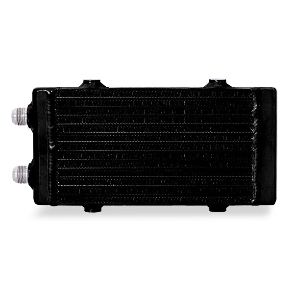 Universal Dual Pass Bar & Plate Oil Cooler, Small, Black - image 4