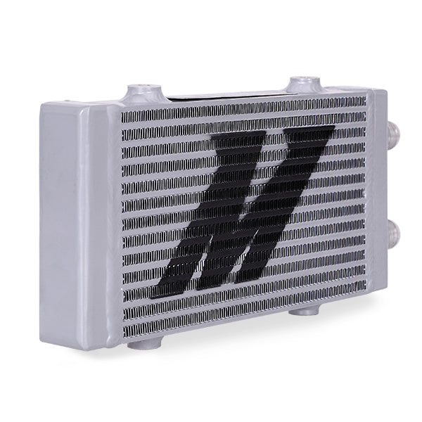 Universal Dual Pass Bar & Plate Oil Cooler, Small, Silver - image 2