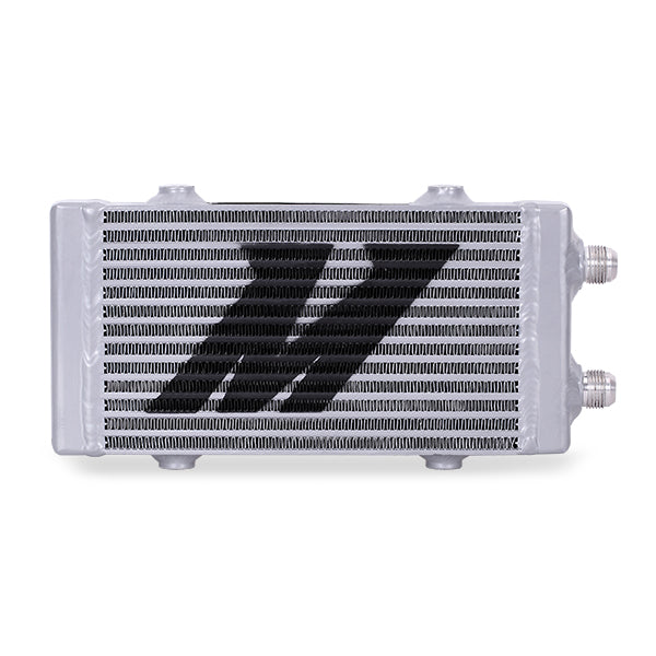 Universal Dual Pass Bar & Plate Oil Cooler, Small, Silver - image 3