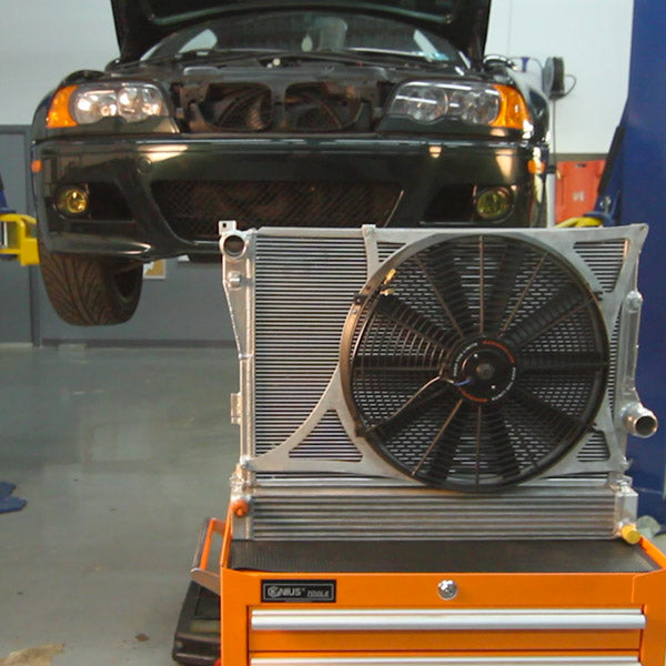 BMW E46 M3 Oil Cooler Kit, 2001-2006, Silver - image 7
