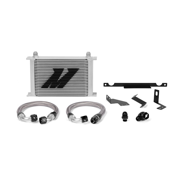 Mitsubishi Lancer Evolution VII/VIII/IX Oil Cooler Kit, 2001-2007, Silver - image 1