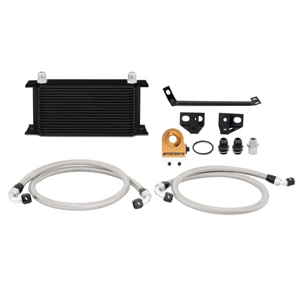 2015-2017 Ford Mustang Ecoboost T-stat Oil Cooler, Black - image 1