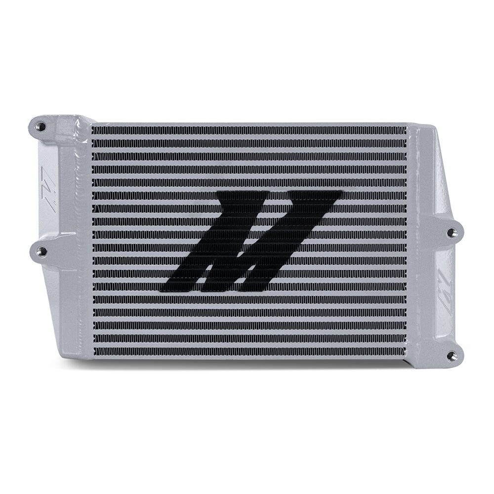 Heavy-Duty Oil Cooler, 10", Opposite-Side Outlets, Silver - image 2