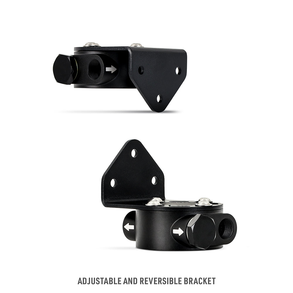 Remote Oil Filter Head, 3/4"-16 Thread, Black - image 3