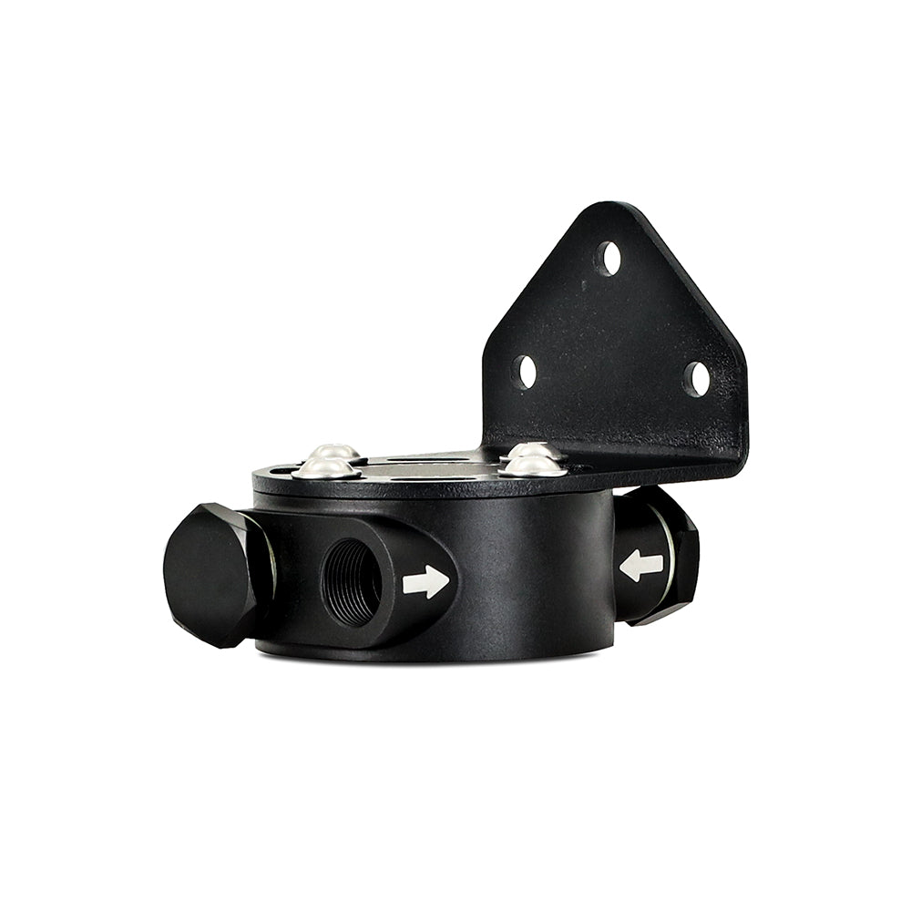 Remote Oil Filter Head, M22x1.5 Thread, Black - image 6