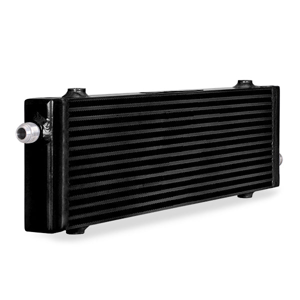Universal Cross Flow Bar & Plate Oil Cooler, Large, Black - image 2