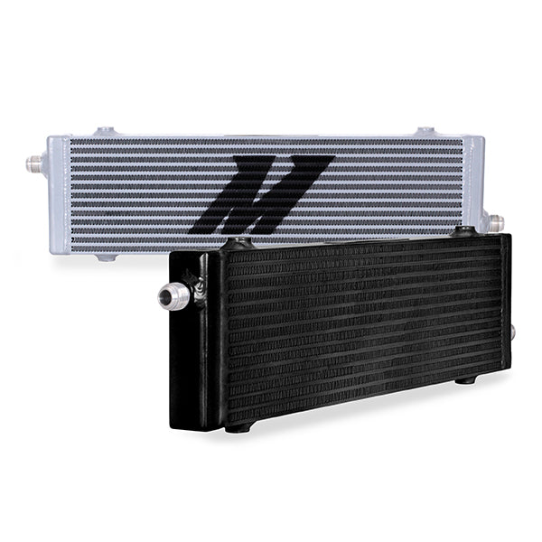 Universal Cross Flow Bar & Plate Oil Cooler, Large, Silver - image 1