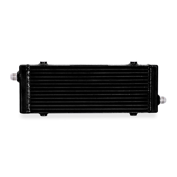 Universal Cross Flow Bar & Plate Oil Cooler, Medium, Black - image 3