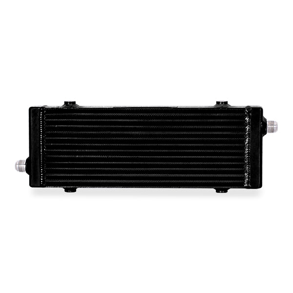 Universal Cross Flow Bar & Plate Oil Cooler, Medium, Black - image 4
