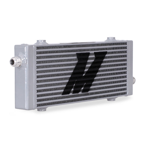 Universal Cross Flow Bar & Plate Oil Cooler, Medium, Silver - image 2