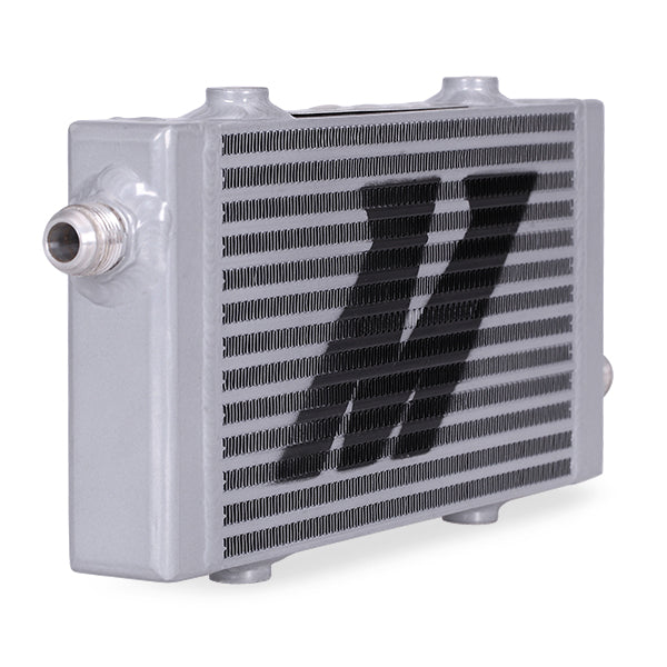 Universal Cross Flow Bar & Plate Oil Cooler, Small, Silver - image 2