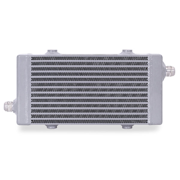 Universal Cross Flow Bar & Plate Oil Cooler, Small, Silver - image 4