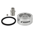 Oil Filter Spacer, 32mm, M20X1.5 Thread, Silver - image 1