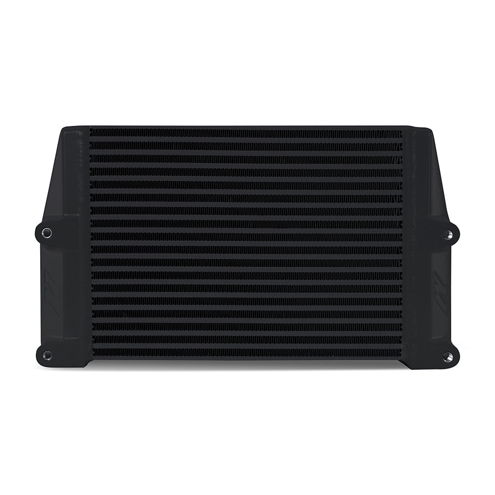 Heavy-Duty Oil Cooler, 10", Same-Side Outlets, Black - image 1