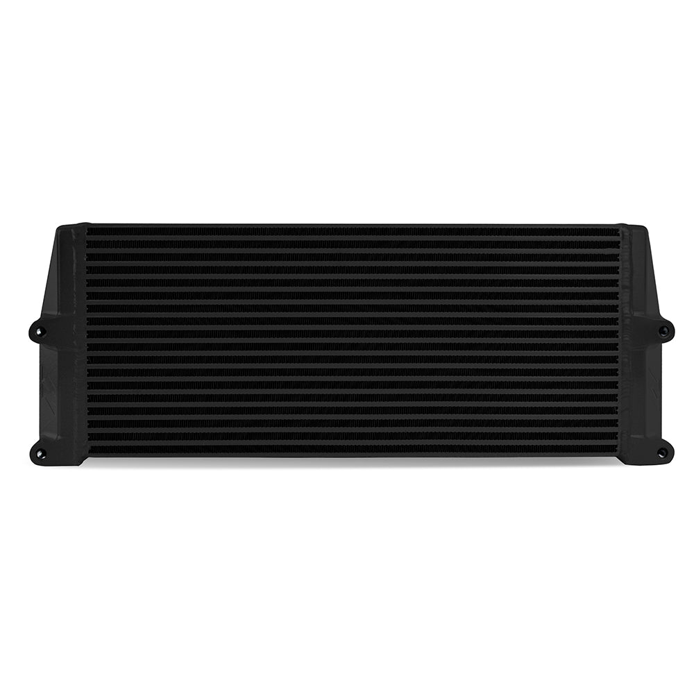 Heavy-Duty Oil Cooler, 17", Same-Side Outlets, Black - image 1