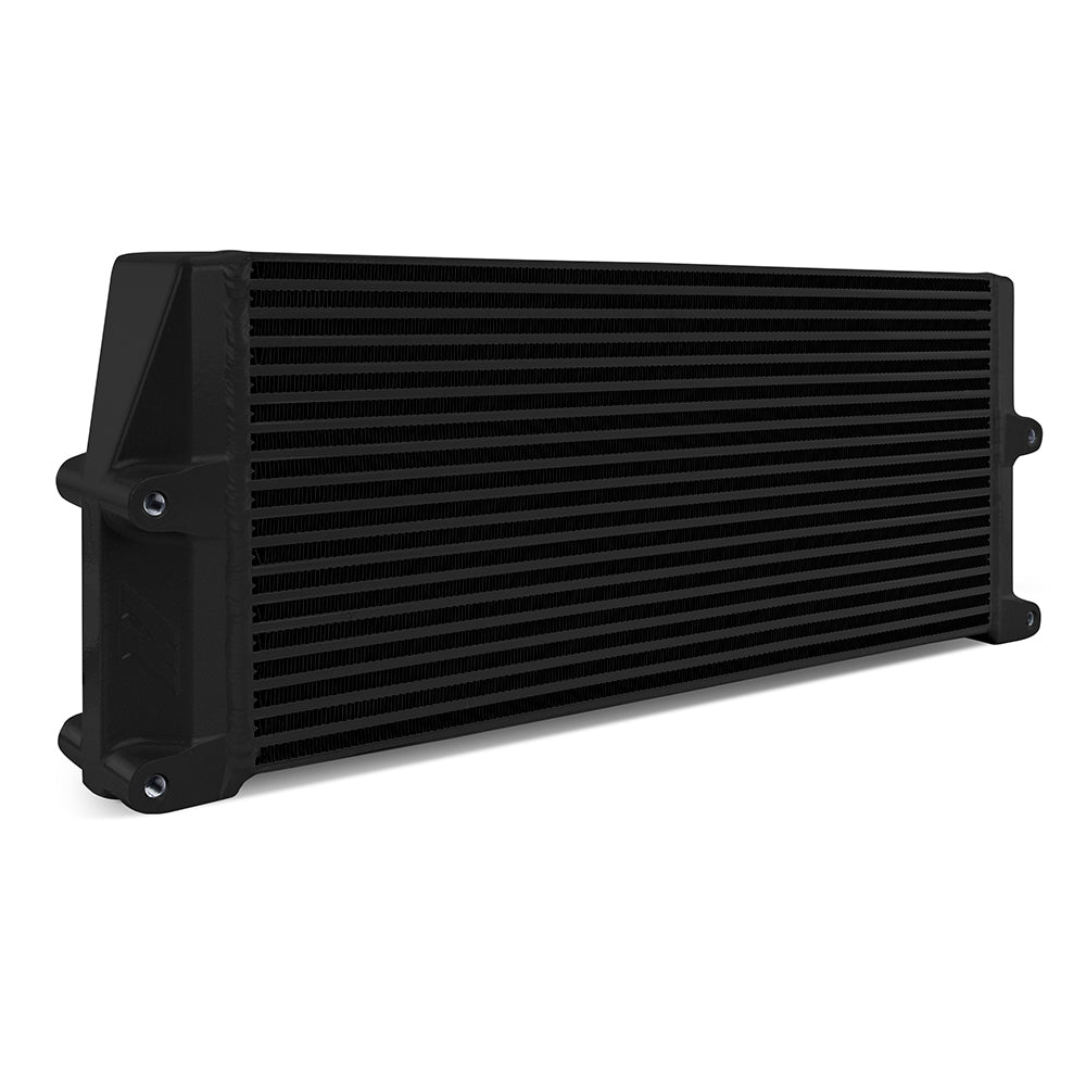 Heavy-Duty Oil Cooler, 17", Same-Side Outlets, Black - image 2