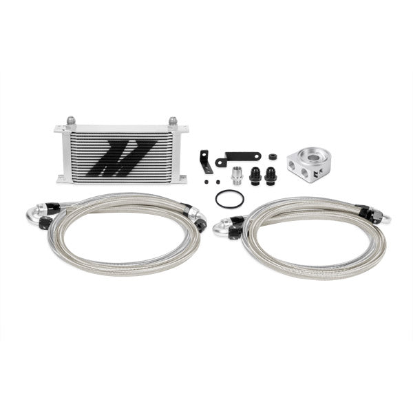 Subaru WRX STI Oil Cooler Kit, 2008-2014, Silver - image 1