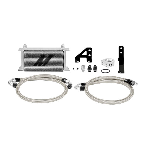 Subaru WRX STI Oil Cooler Kit, 2015-2021, Silver - image 1