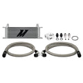 Universal Oil Cooler Kit, 13-Row, Silver - image 1