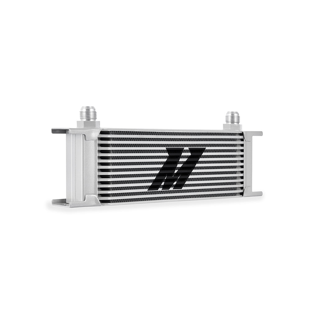 Universal Oil Cooler Kit, 13-Row, Silver - image 2