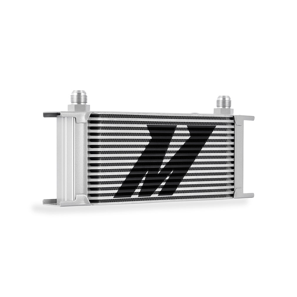 Universal Oil Cooler Kit, 16-Row, Silver - image 2