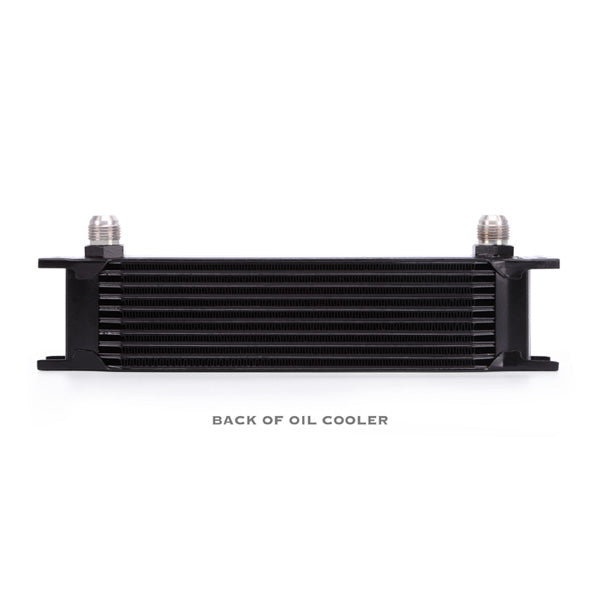 Universal 10 Row Oil Cooler Kit, Silver - image 7