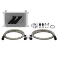 Universal 25 Row Oil Cooler Kit, Silver - image 1