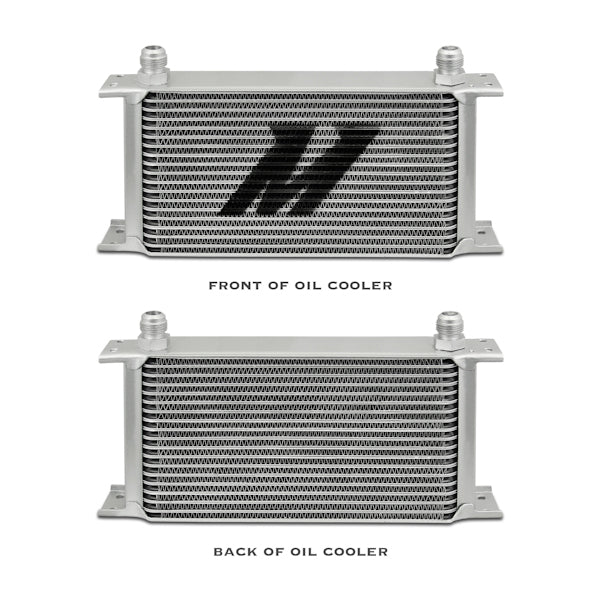 Universal 19 Row Oil Cooler Kit, Silver - image 3