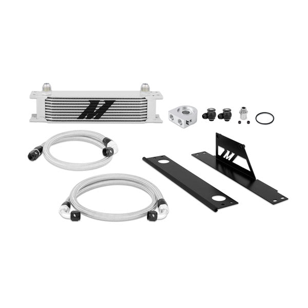 Subaru Impreza WRX Oil Cooler Kit, 2001-2005, Silver - image 1
