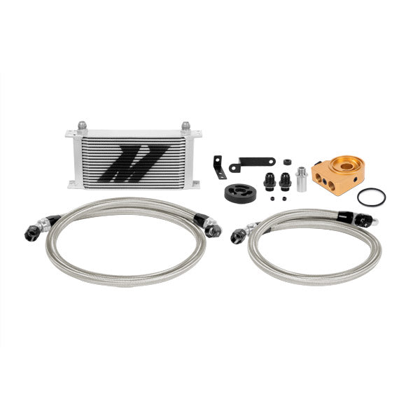 Subaru WRX Thermostatic Oil Cooler Kit, 2008-2014, Silver - image 1