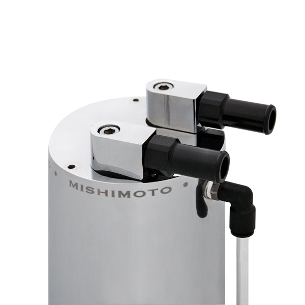 Aluminum Oil Catch Can - Large, Silver - image 2