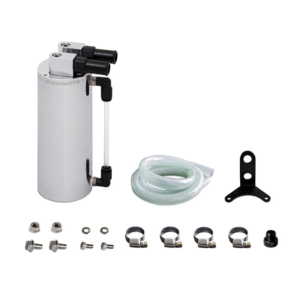 Aluminum Oil Catch Can - Small, Silver - image 1